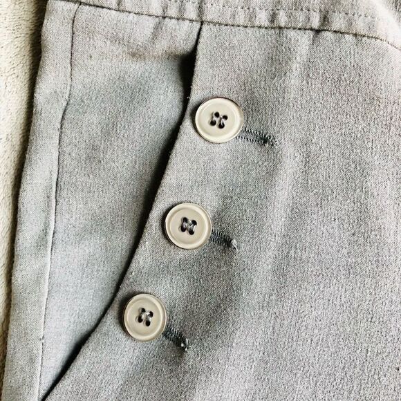 Finity Long Grey Dress Culotte Shorts - Picture 6 of 15